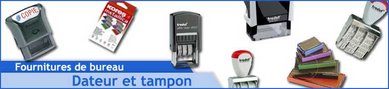 Dateur et tampon Dateur et tampon