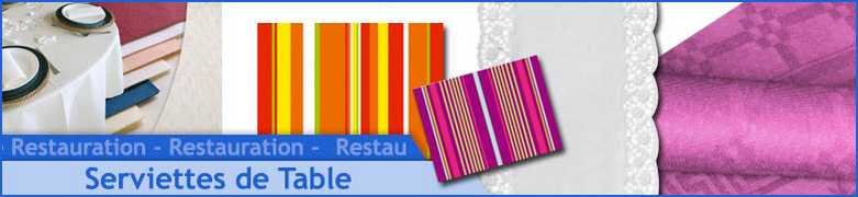 Serviette de table