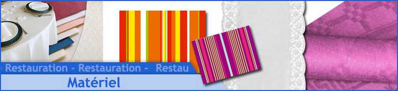 Matériel de Restauration