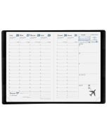 Agenda de poche 2024 - Affaires Equology - 100 x 150 mm - Rouge QUO VADIS