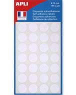 Pastilles adhésives 15 mm Blanc AGIPA 111840