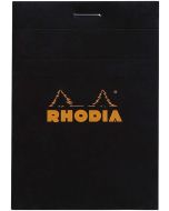 Bloc-Notes quadrillé - 74 x 105 mm A7 : RHODIA N°11 Couverture noire Visuel