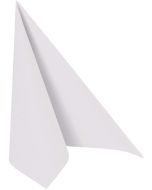 Lot de 50 Serviettes en papier - Blanc - 400 x 400 mm : PAPSTAR ROYAL Collection Visuel