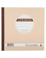 LIVRAISON Carnet autocopiant Dupli - 210 x 210 mm Dauphin 1162D