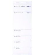 COGIR 11891 : Lot de blocs BRASSERIE Autocopiant Dupli - 260 x 95 mm (Restaurant)