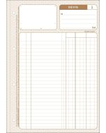 DEVIS Carnet autocopiant Dupli Modèle Le Dauphin