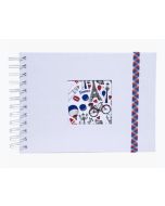 Album photos à spirales - 230 x 160 mm - Blanc : EXACOMPTA French'Class image