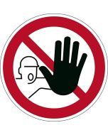 Accès Interdit - Rouge : Marquage adhésif de sécurité DURABLE Visuel