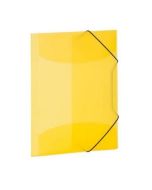 Chemise à élastiques A3 en PP translucide - Jaune HERMA photo