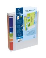 EXACOMPTA Classeurs Kreacover - Dos de 80 mm blanc 200802H