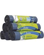 Sacs Poubelle avec tirant - 120 litres - Noir : SECOLAN Lot de 10 Visuel