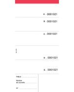 ELVE : Lot de 10 blocs BRASSERIE - Autocopiants Dupli 2205