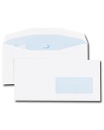 Enveloppes 114 x 229 mm - Avec fenêtre - 80 g : GPV Office Lot de 1000 Visuel