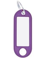 Lot de 100 Porte-clés - Violet : WEDO Visuel