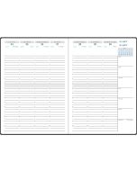 Agenda 2024/2025 Semainier de bureau SAD 29 - 297 x 210 mm EXACOMPTA