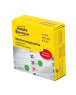 Pastilles adhésives rondes- 10 mm - Vert AVERY Lot de 800 pièces Image