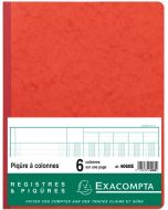 EXACOMPTA 4050E  Registre de 5 colonnes 320 x 250 mm (Journal comptable)