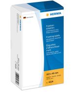 4329 HERMA : Etiquettes d'affranchissement doubles 163 x 45 mm