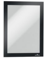 Cadre d'affichage magnétique - A5 - Noir : DURABLE Duraframe Magnetic Lot de 5 Visuel