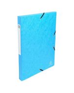 EXACOMPTA Boîtes de classement 50306E - Dos 25 mm Turquoise