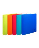 Exacompta 51377E Linicolor : Classeur souple Assortiment - 4 anneaux