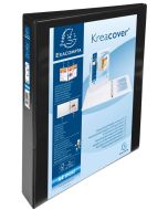 EXACOMPTA : Classeurs 51842NE personnalisables avec 3 pochettes - Noir - Dos de 44 mm