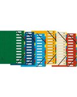 5312E EXACOMPTA : Trieur avec élastiques Assortiment