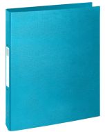 Classeur Rigide - 2 anneaux de 30 mm - Turquoise : EXACOMPTA Teksto image