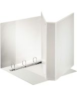 Classeur Personnalisable 3 Pochettes - Blanc - 4 anneaux de 25 mm : ESSELTE Visuel