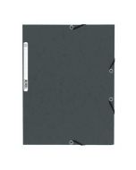 Lot de 50 chemises à élastiques 55313E Gris Exacompta