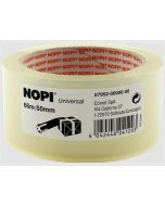 Ruban adhésif d'emballage 50 mm x 66 m - Transparent NOPI