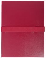 Chemise à sangle Velcro - Bordeaux : EXACOMPTA Visuel