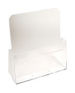 EXACOMPTA 74058D : Porte-documents de table - A4 vertical simple - Cristal