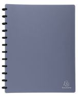 Protège-documents amovibles à anneaux de 60 vues - Bleu Métallisé EXACOMPTA Image