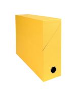 EXACOMPTA : Boîtes de classement Jaune - Dos 90 mm 89529E