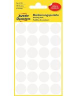 AVERY Lot de 96 pastilles adhésives 18 mm - Blanc