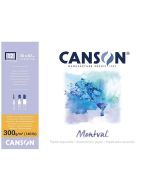 Bloc aquarelle Montval 300 x 400 mm CANSON