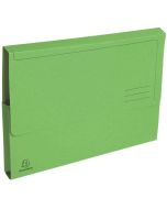 Lot de 50 Chemises à poche en carte recyclée - Vert : EXACOMPTA Forever Visuel