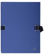 Chemise à sangle avec rabat - Bleu foncé EXACOMPTA Image