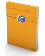 Photo OXFORD : Bloc-notes quadrillé - Couverture orange - 85 x 120 mm
