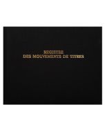 EXACOMPTA : Registre Mouvements de Titres 91E