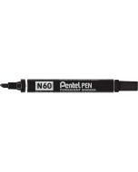 Marqueur permanent N60 - Noir : PENTEL Visuel