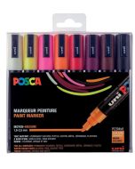 Marqueurs peinture Posca PC 5M Couleurs chaudes : UNI-BALL
