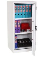 PHOENIX RANGER FS1511E :  Coffre-fort ignifuge ouvert - Serrure électronique - Anti-feu 30 mm  