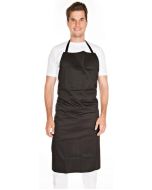 Photo Tablier en coton - Avec bavette - Noir - 950 x 1000 mm HYGOSTAR Image