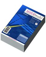 Photo Enveloppes autocollantes sans fenêtre - 114 x 162 mm - 70 g : MAIL MEDIA Lot de 100 (214390)