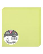 Photo Cartes double en papier - 135 x 135 mm - Vert Bourgeon CLAIREFONTAINE Pollen Lot de 25