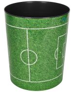 Photo Corbeille à papier - 13 litres - Terrain de Football LAUFER