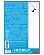 Photo Lot de 10 papier Buvard 210 x 297 mm A4 - Blanc : HERLITZ  382408