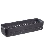 Photo Corbeille de Rangement - 78 x 238 x 50 mm - Noir PLAST TEAM Seoul Organizer M